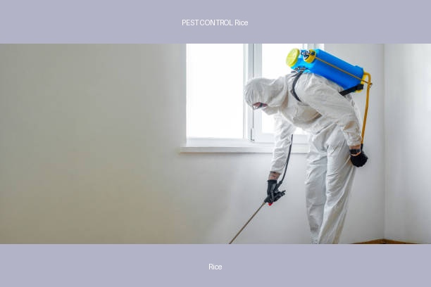PEST CONTROL Rice